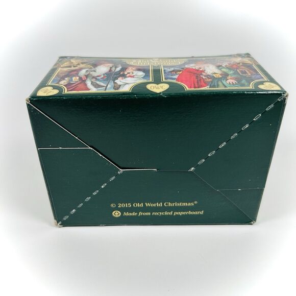 Old World Christmas Glass Blown Ornament Sandwich Cookie - New With Tags OWC - Picture 12 of 13